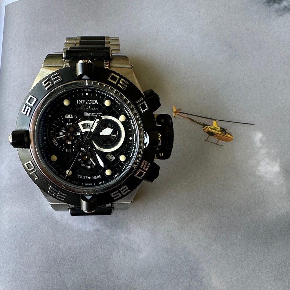 WOW👀LOOK RARE SWISS MADE 48-50mm Subaqua Noma IV Sport Watch